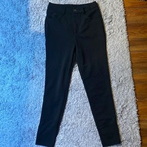 Black skinny dress pants